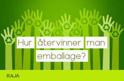 Hur återvinner man emballage?